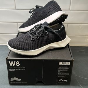 Allbirds NIB Tree Dasher 2 Women’s size 8 in Natural Black